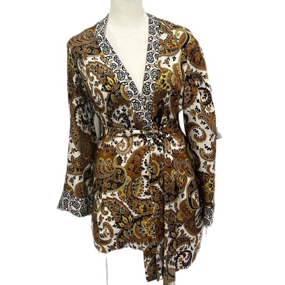 Kobi Halperin Josephine paisley silk kimono - Picture 1 of 1